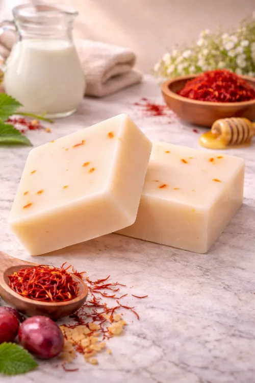 Saffron Goat Milk Soap